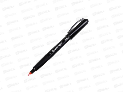 Маркер CENTROP.CD-PEN тонкий наконечник красный, 0.6мм, 4616 *10