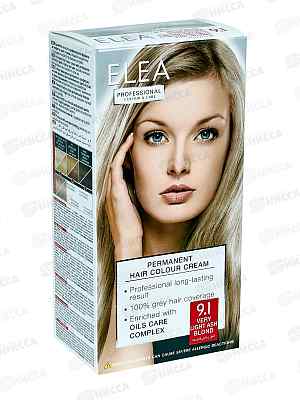 ELEA Prof.Color&Care крем-краска №9.1 блондин пепельный *20