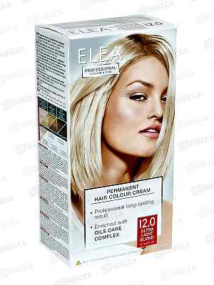 ELEA Prof.Color&Care крем-краска №12.0 ультра светл.блонд *20