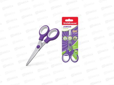 Ножницы ERICH KRAUSE 35505 130мм Standard Junior,  *12/240