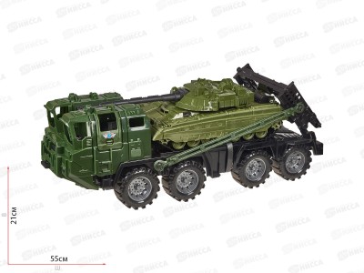 Машина. Военный тягач &quotЩит&quot с танком 258   *4