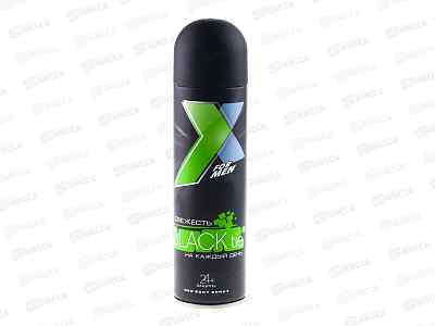 X Style Black tie  дезодорант 145 мл мужской *24