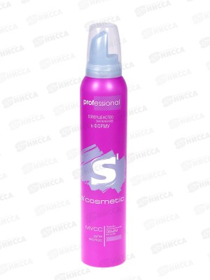 Мусс S`cosmetic объем, 200мл *24