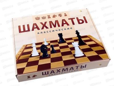 Шахматы классические + поле в коробке, ИН-0295 *10
