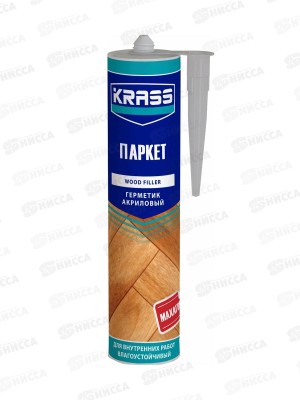 Герметик KRASS 300мл акриловый по дереву МАХАГОН  ЛАКРА