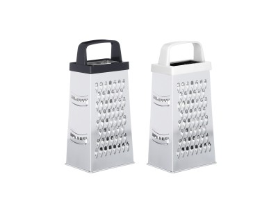 Терка 4-х сторонняя 23см жестяная, 2 цветные ручки, VETTA 885-105    г