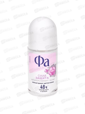 ФА дезодорант роликовый Dry Protect Нежность хлопка 50мл *6