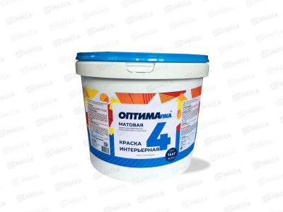 Краска для стен и потолков Оптималка-4 14,0кг *1