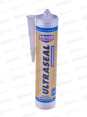 Герметик силиконовый ULTRASEAL универсальный Бесцветный, 260мл *12 ЛАКРА