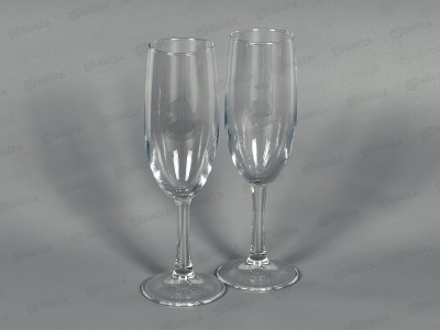 Набор фужеров для шампанского CLASSIQUE 360cc 2шт  440150/440335 *8