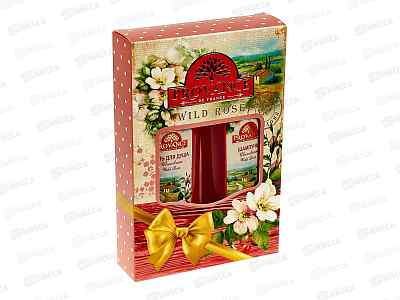 Набор подарочный Provance Wild Rose 121 (шампунь 250мл + гель для душа 250мл) женский *12