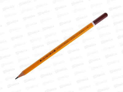 Карандаш чернографитный  inФОРМАТ Design В шестигранный с заточкой, PPNBY-B *144