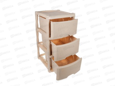 Комод универсальный Natural Style 3 секции в ассортименте  BQ3772 *1