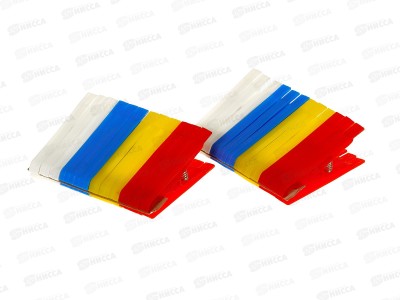 Прищепки из полимеров, набор 24шт 8.7х0.9 см., AL-103 *144