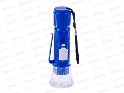 Фонарик JS-656/608 1 диодный  пластиковый  (044354)  Ж