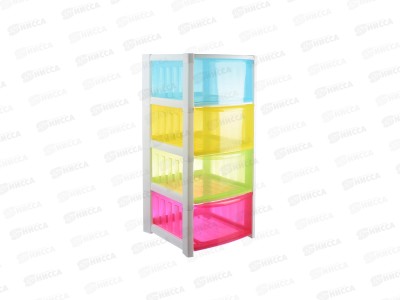 Комод РАДУГА 4-х секционный разноцветный М2794