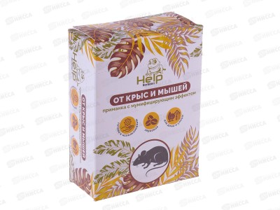 HELP приманка зерновая для крыс и мышей 100г 80262 *50