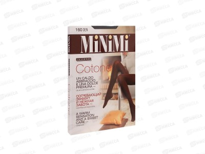 Minimi колготки Cottone 160  (nero.II)