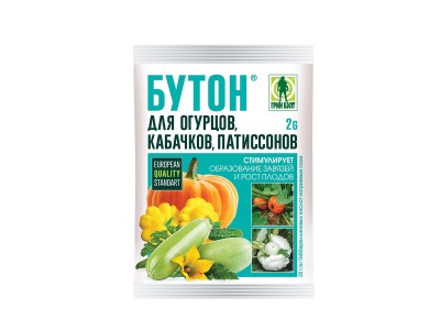 Бутон 2гр пакет, огурец,кабачок *200  ГБ