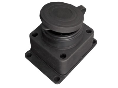 Розетка настенная TDM с заглушкой каучук 2P+PE 16А 250В IP44, 0003 *12