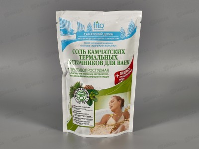 Соль для ванн Камчатский источник &quotПротивопростудная&quot 530гр *10