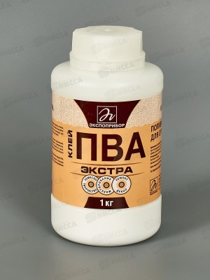 Клей ПВА Обнинск(банка) &quotЭкстра&quot 1,0кг 12-1000-00 *6