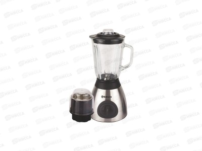 Блендер SA-6231MS 600Вт 1,5л стекло,  2скорости+мельница