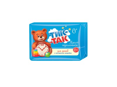 Свобода ТИК-ТАК мыло с экстрактом зверобоя 0+ 150г *36