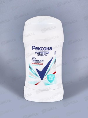 РЕКСОНА дезодорант стик 40мл Антибактериальная свежесть *6 *30
