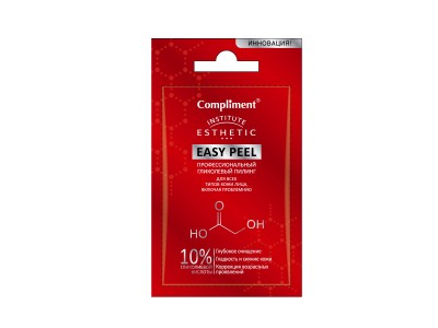 КОМПЛИМЕНТ Саше Easy Peel профессиональный гликолевый пилинг для лица 7мл *48