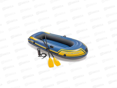 Лодка 68367 (236х114х41см) Chellenger 2 Set весла и насос INTEX  359-323 г