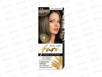 ФАРА Eco Line 7.0  натуральный русый *6