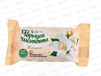 ЕКАТ мыло 90г ЖАСМИН флоу-пак  *80
