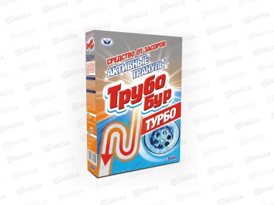 ТРУБОБУР Турбо активные гранулы 300гр   *24