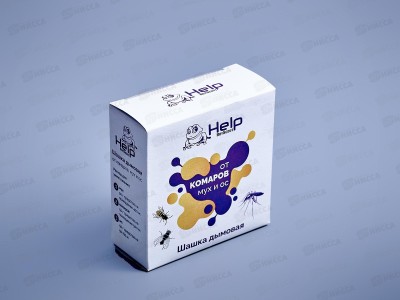 HELP Шашка дымовая от комаров,мух и ос 50г *50