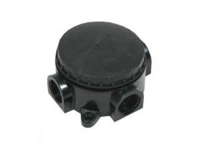 Коробка электрическая TDM КЭМ 1-10-3Б ОП 3-х рожковая, карболит, IP44, 1002 *80