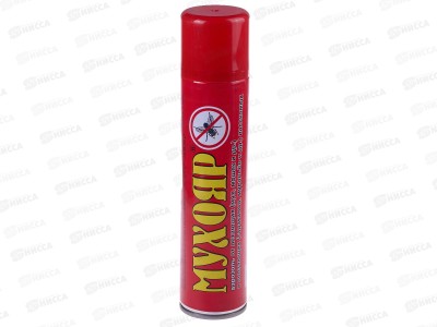 МУХОЯР аэрозоль от мух 405 см3 (300мл) *24