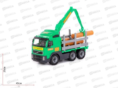 Автомобиль &quotVolvo&quot лесовоз 8756 (в сеточке) *4