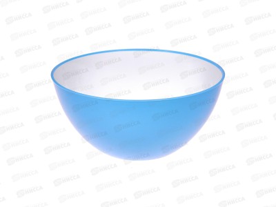 Миска 1,5л &quotFresh Line&quot бело-голубая М701БГ *40