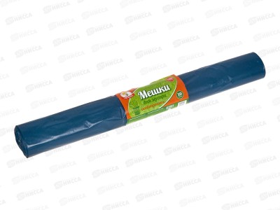 Мешки для мусора 180л 10шт 30мкм &quotУмничка&quot особопрочные МП *15