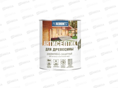 Антисептик PROREMONT деревозащитное средство Махагон 0,8л, Л-С