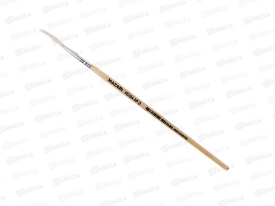 Кисть Mazari М-5127 Коза 3  круглая художественная  *25/500