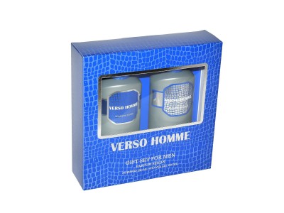 Набор подарочный Verso Homme 351 (шампунь 250мл + гель 250) мужской *10