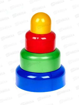 Пирамидка 14см 4 детали ПИ000044 *18
