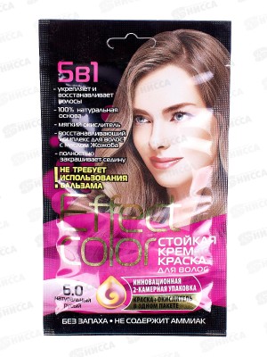 Effect Color крем-краска для волос  Натуральный-русый 50мл, 6.0 *15