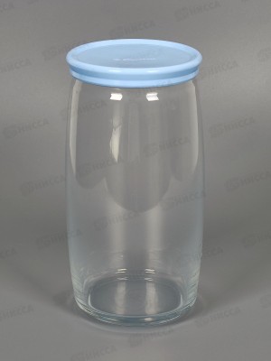 Банка для сыпучих продуктов CESNI 43023 Blue *6