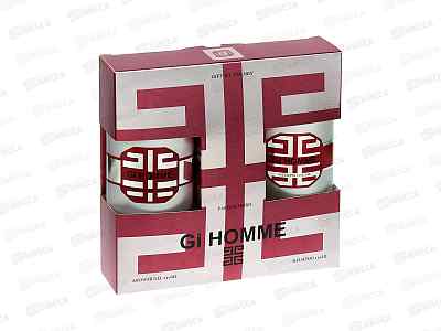 Набор подарочный GI Homme 341 (шампунь 250мл + гель 250мл) мужской *10