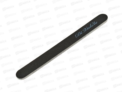 Пилка профессиональная для ногтей 80*80 108-107 прямая черная