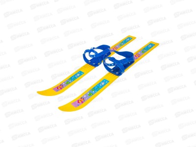 Лыжи мини &quotОлимпик-спорт&quot Мишки 65см 2-4 года в/с  МПЛ 102*10