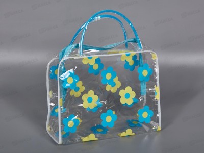 Косметичка-сумочка 810-1 прозрачная (048153)    Ж